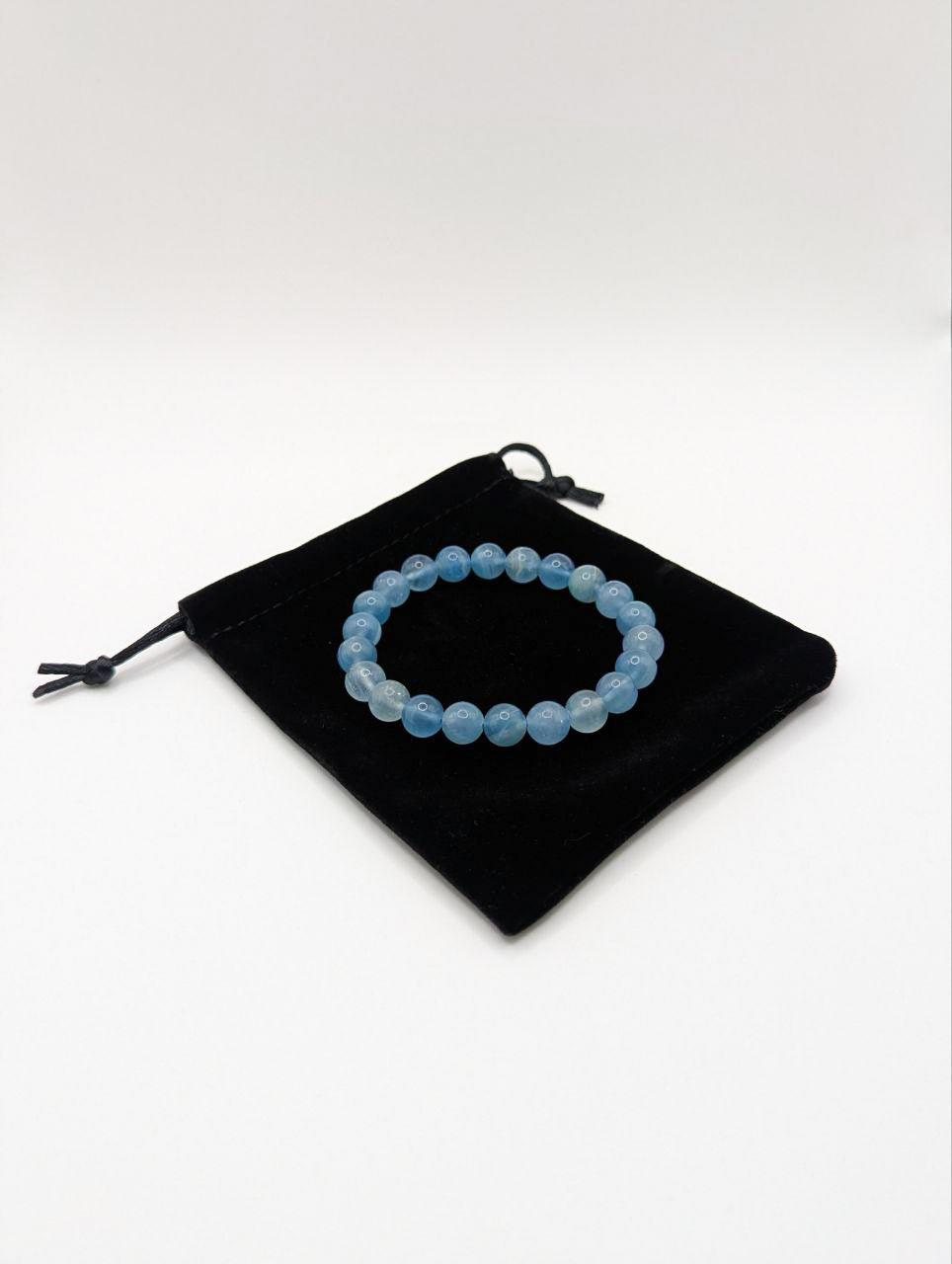 LE BRACELET THALASSA - CALCITE BLEUE AA
