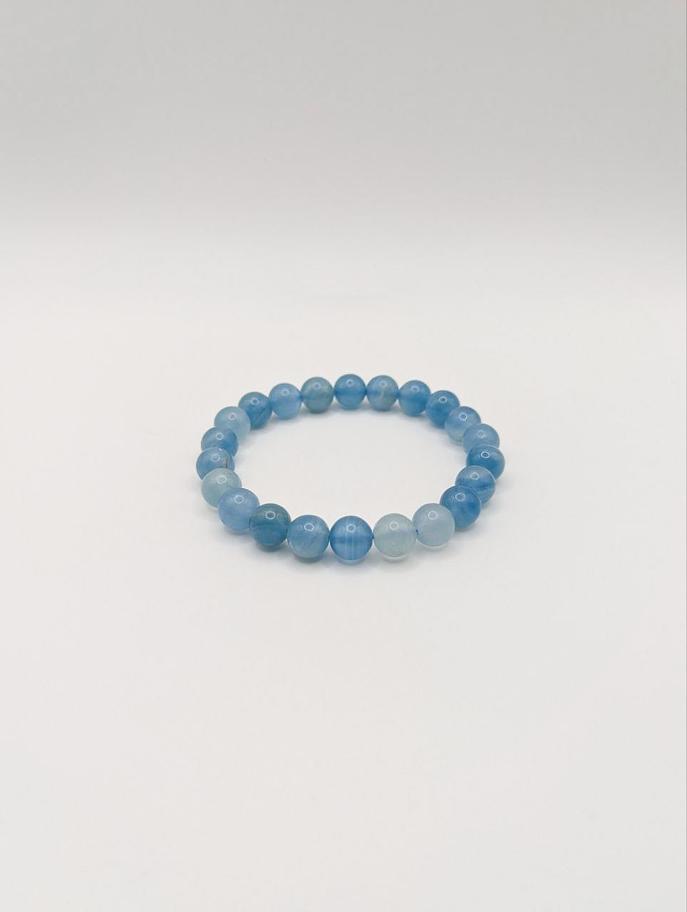 LE BRACELET THALASSA - CALCITE BLEUE AA