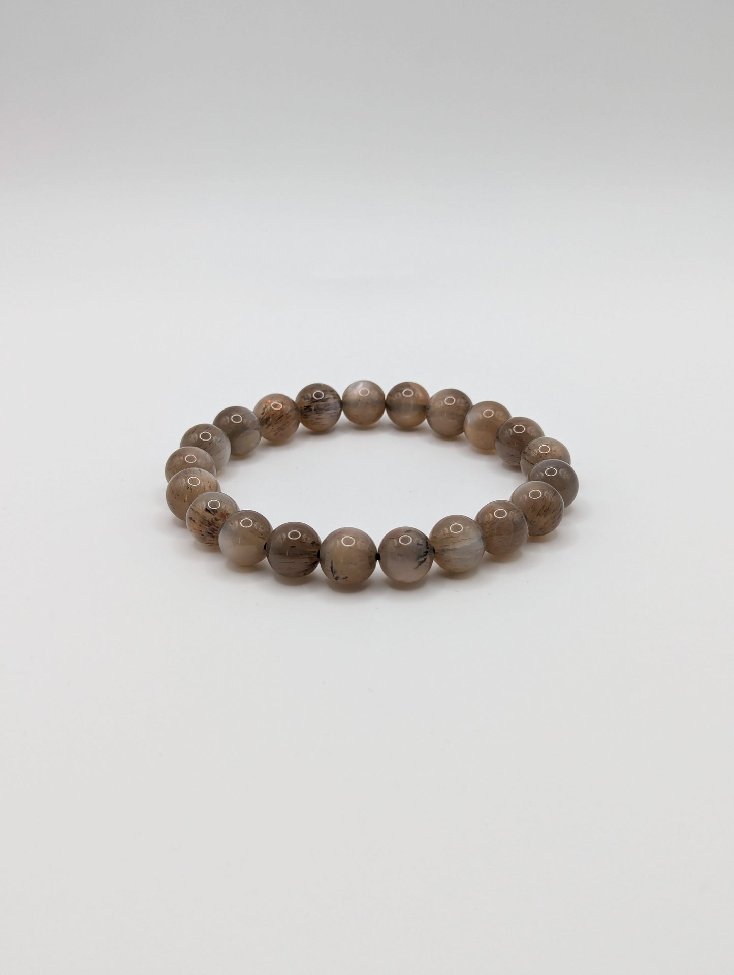 LE BRACELET SÉLÉNÉ - PIERRE DE LUNE BRUNE AA