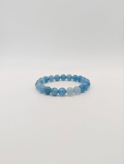 LE BRACELET THALASSA - CALCITE BLEUE AA