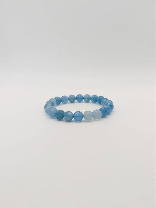 LE BRACELET THALASSA - CALCITE BLEUE AA