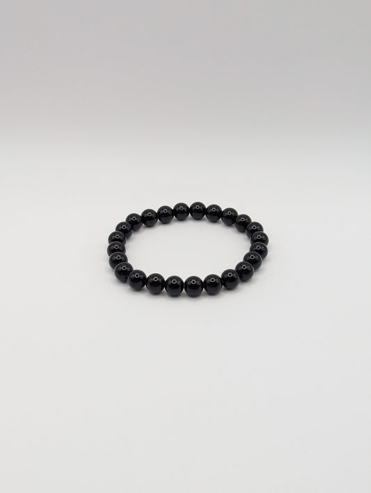 LE BRACELET HÉCATE- OBSIDIENNE NOIRE A