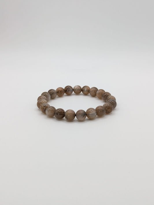 LE BRACELET SÉLÉNÉ - PIERRE DE LUNE BRUNE AA