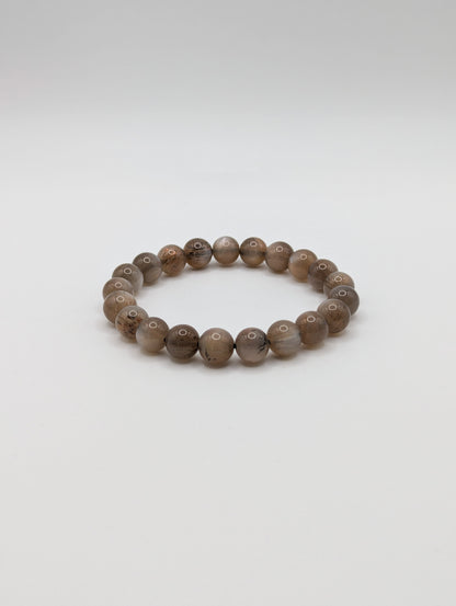 LE BRACELET SÉLÉNÉ - PIERRE DE LUNE BRUNE AA